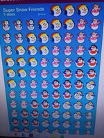 Super Snow Friends Mini Stickers (800)