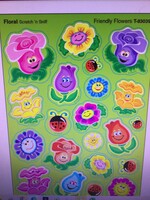 Friendly Flower Stinky Stickers 4 sheets