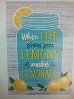 Lemon Zest When Life Gives You Lemons Poster