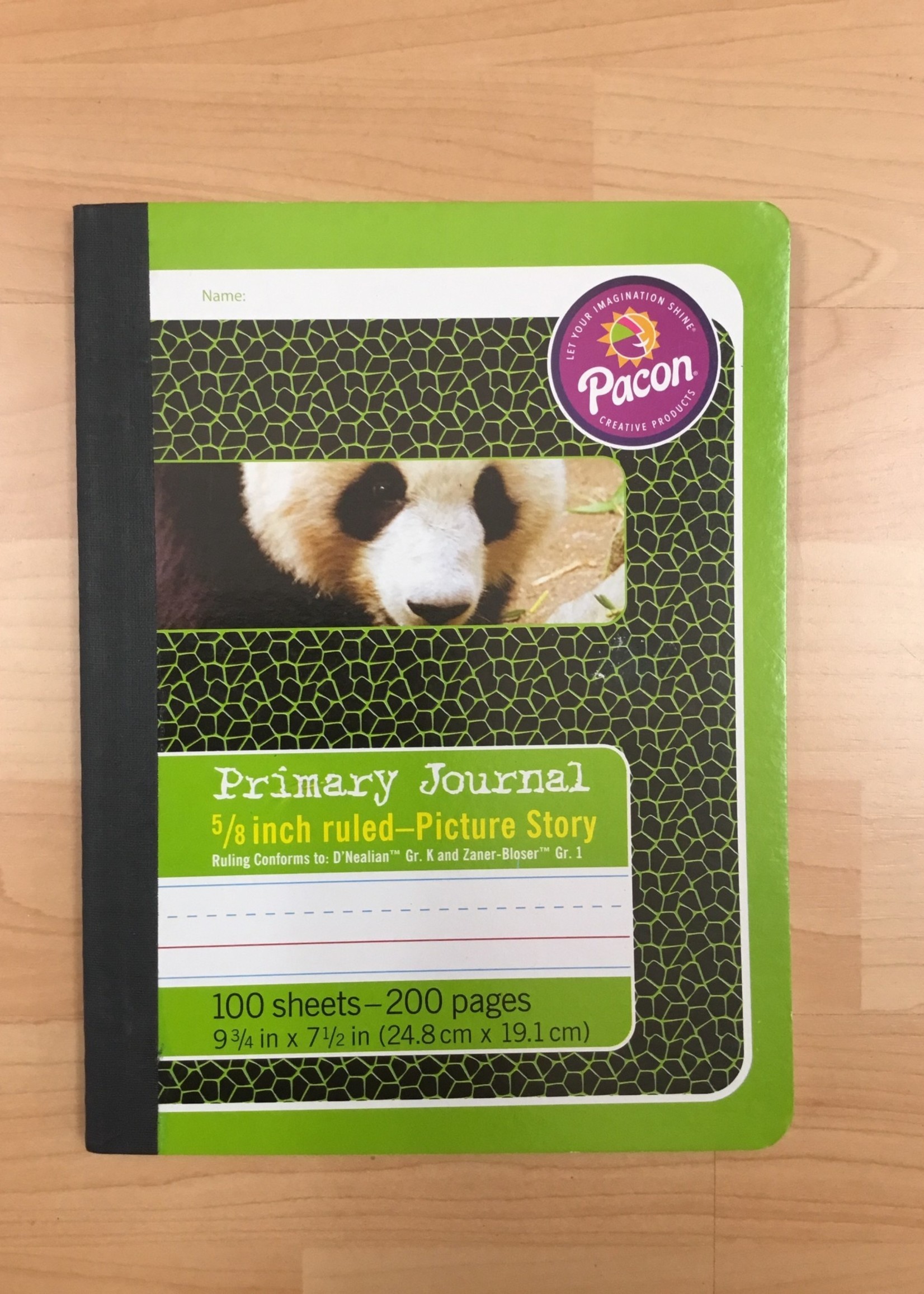 5/8" Ruled Picture Story Primary Journal 100 sheets