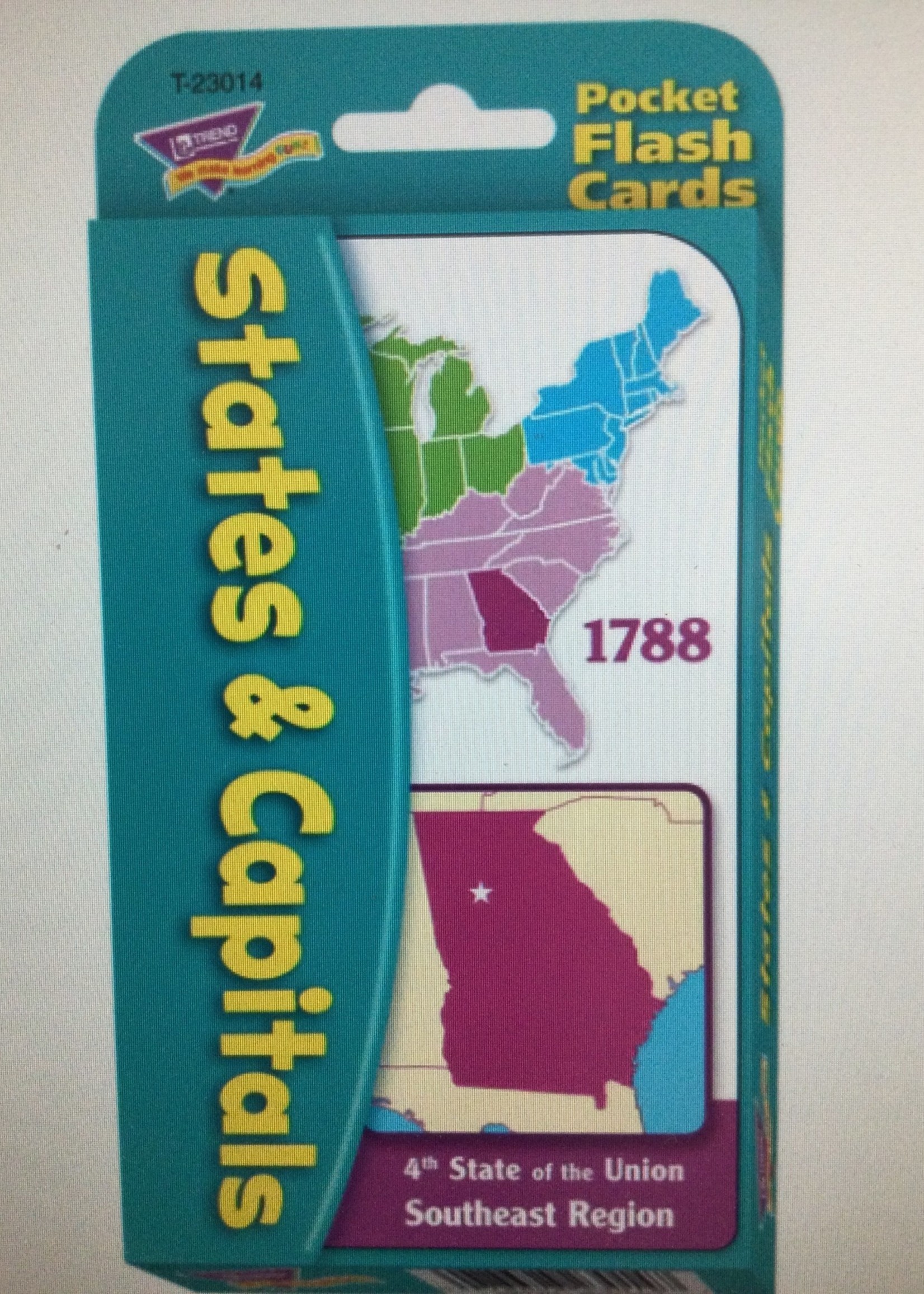 States & Capital Flash Cards