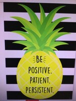 Be Postive Patient Persistent Poster