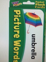 Picture Words Flash Cards 53pc