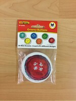 Groovy Buttons Mini Cutouts 36pc