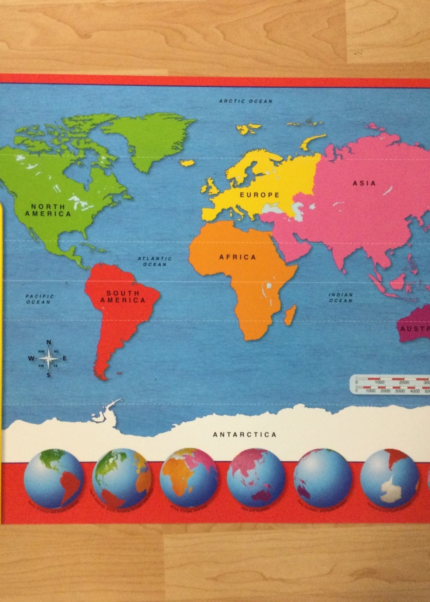 The Continents Chart