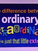 The Difference Between Ordinary Poster