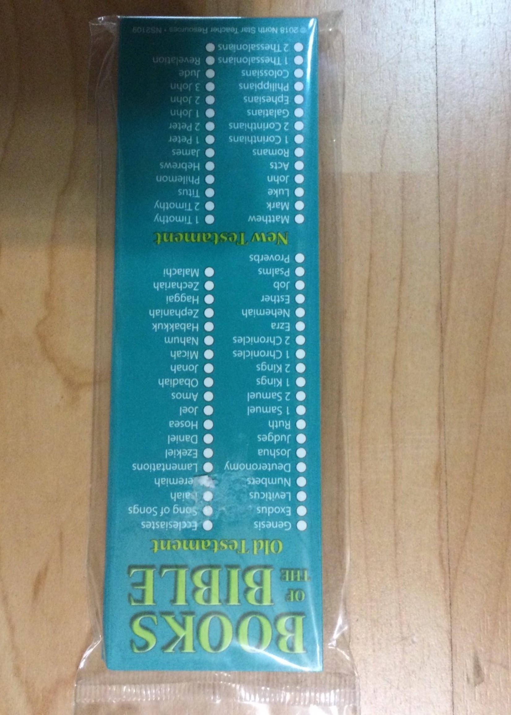 Books of the Bible Bookmarks 36pk