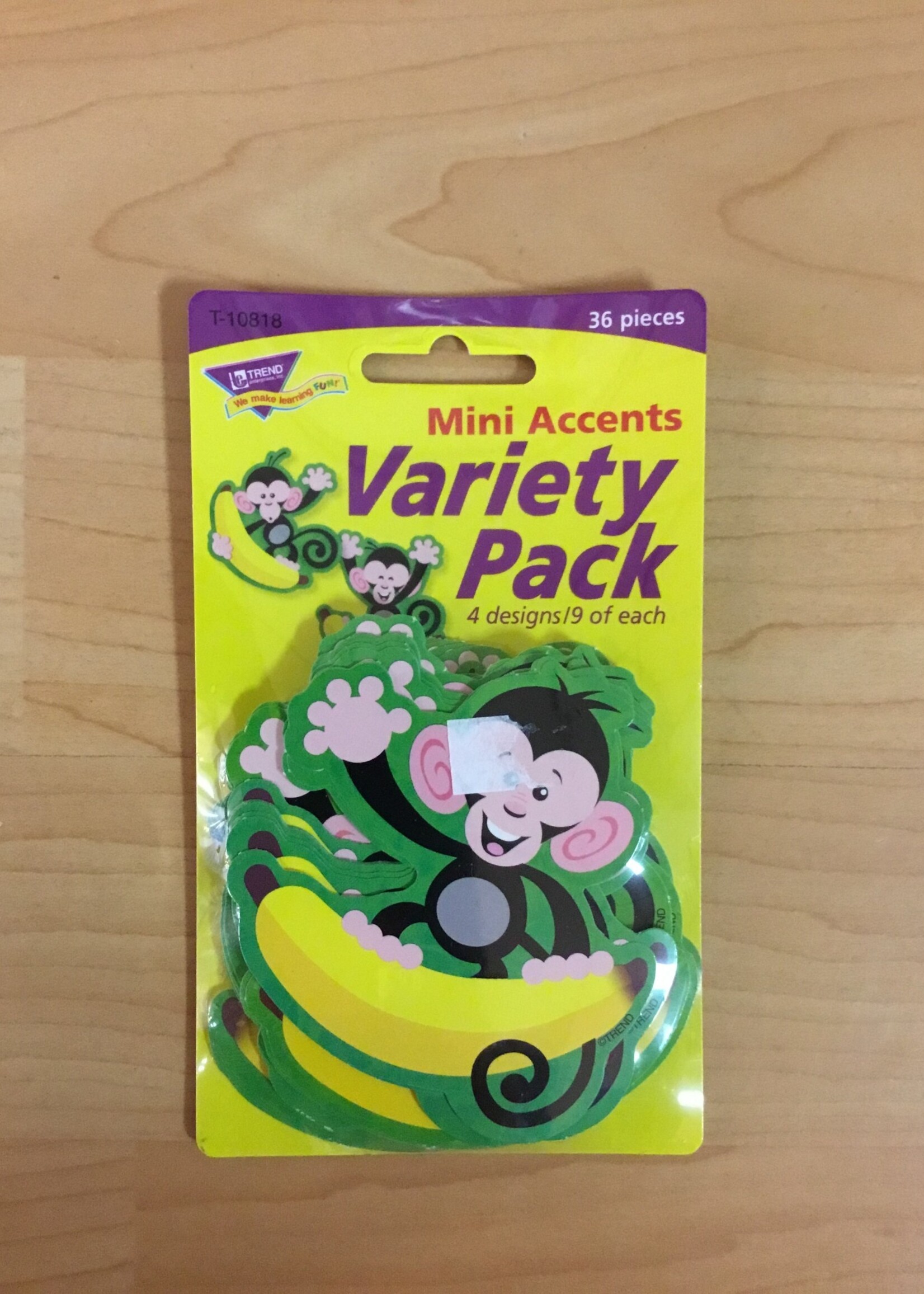 Monkey Mini Cutouts 36pc
