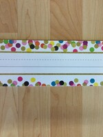 Confetti Nameplates 36pk