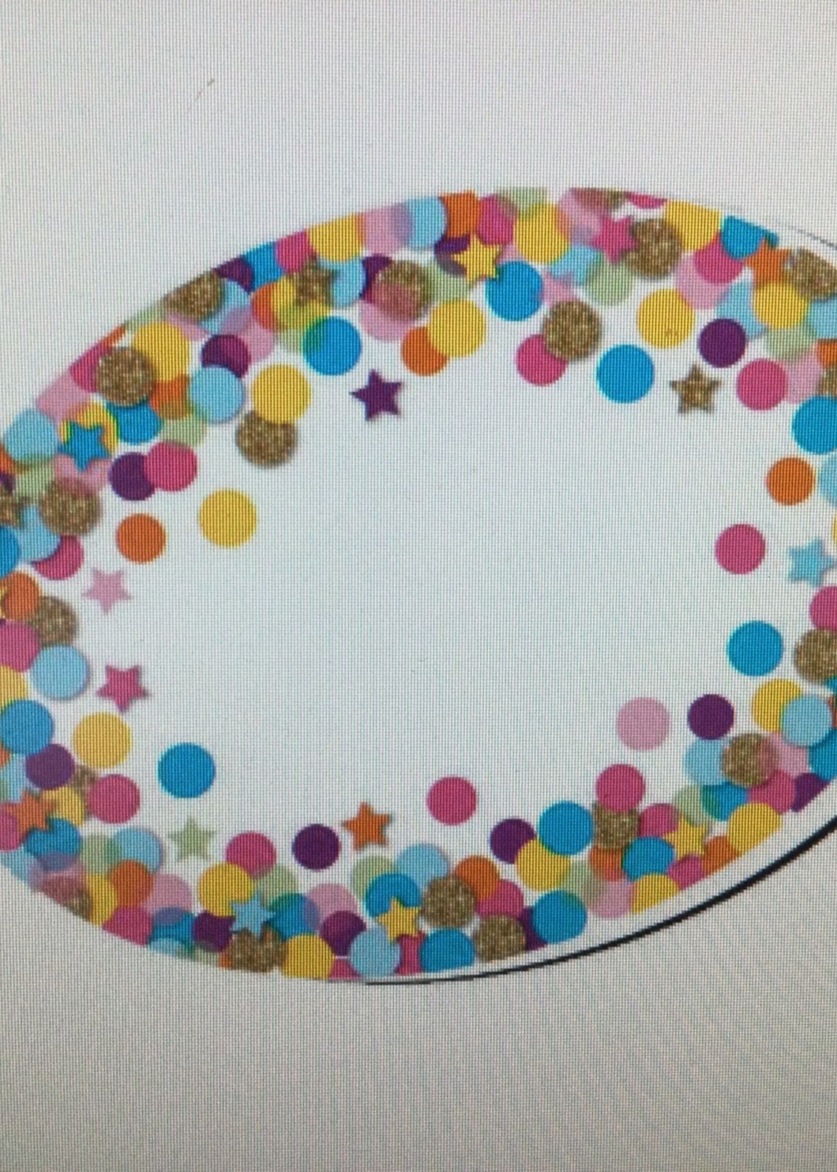 Confetti Oval Magnetic Whiteboard Eraser