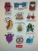 Punny Rewards Stickers