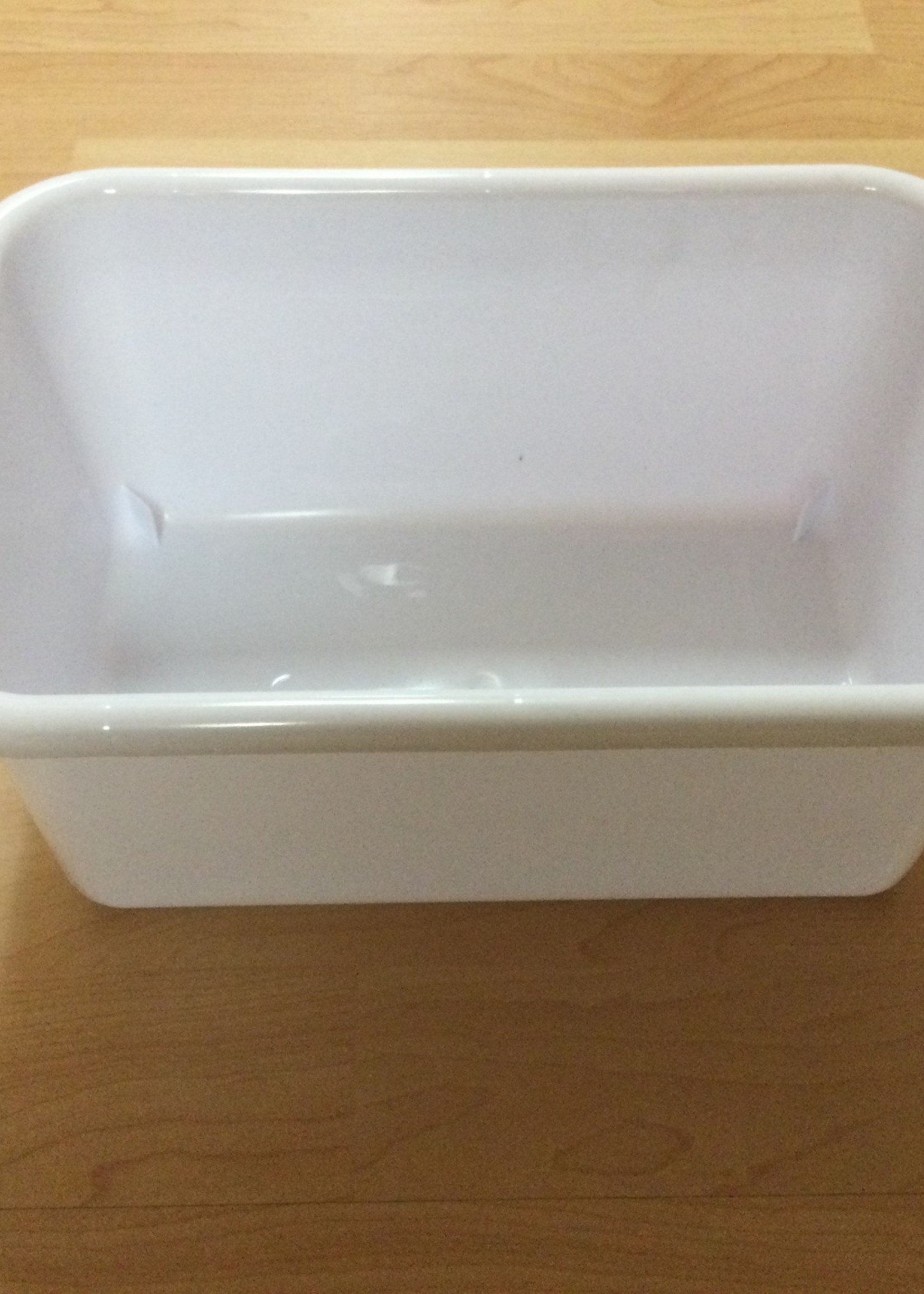 Small White Storage Bin