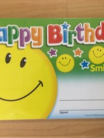 Happy Birthday Smiley Awards 30pk