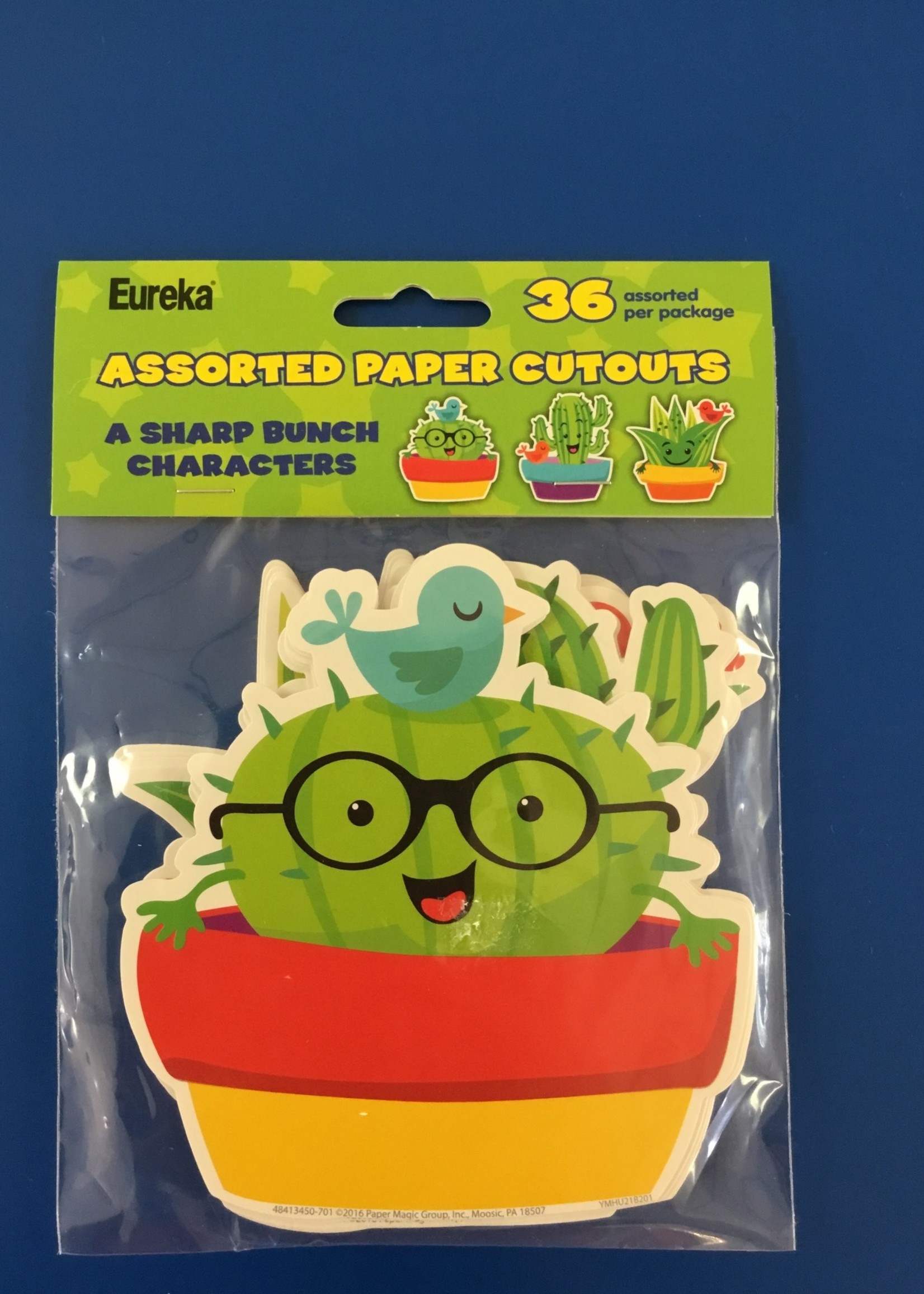 A Sharp Bunch Asst Cutouts 36pc