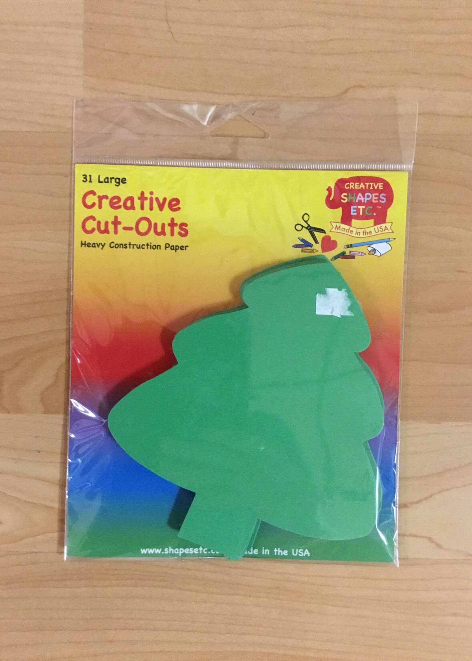 Large Evergreen Cutouts 31pc
