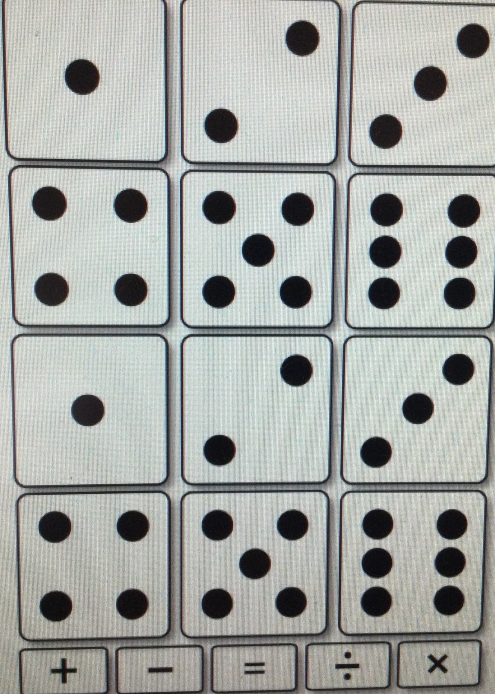 Dice Die-Cut Magnets 33pc