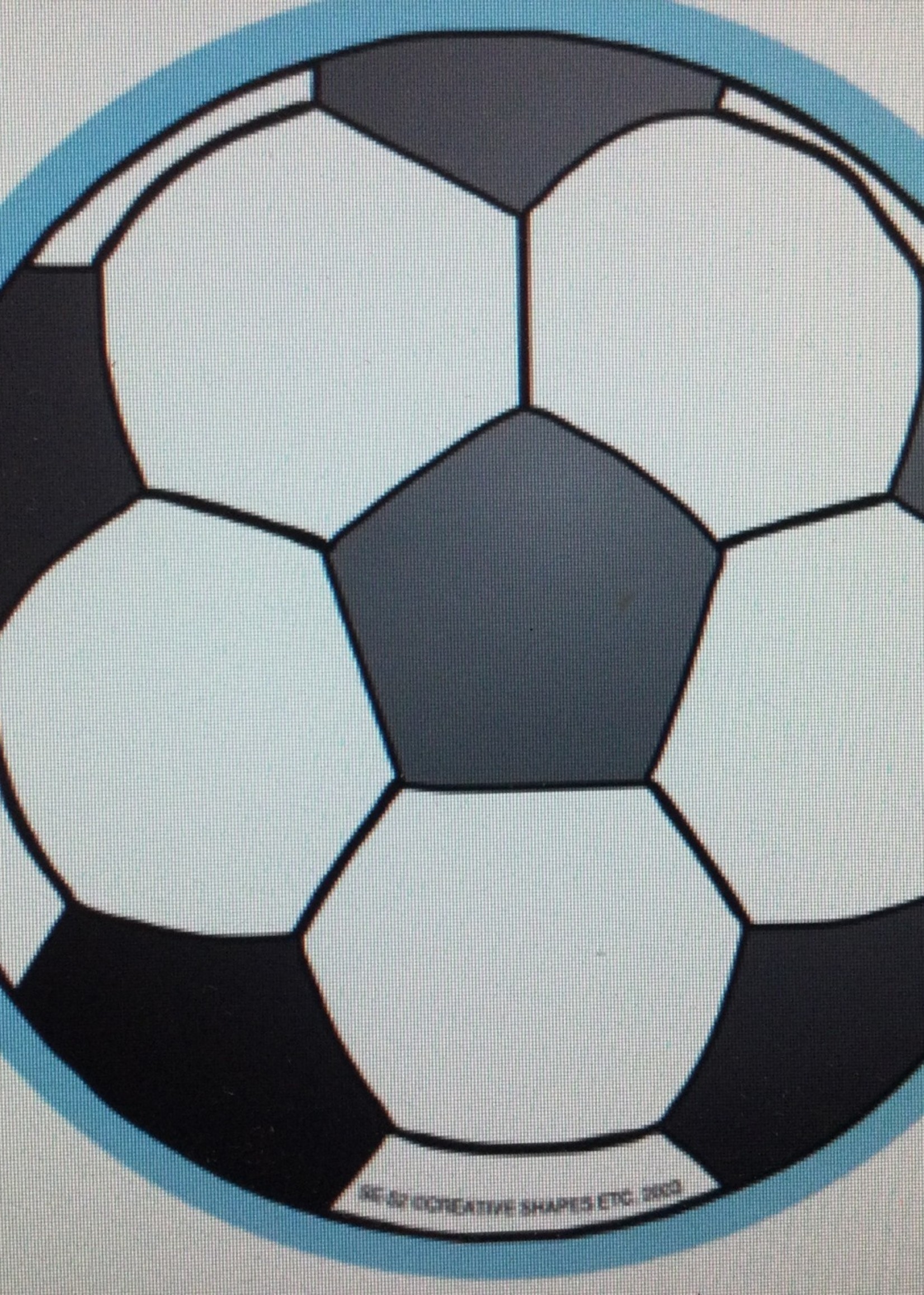 Soccer Ball Notepad 50 sheets