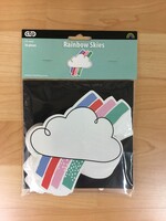 Rainbow Skies Cutouts 36pc