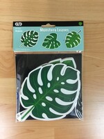 Monstera Leaves Cutouts 36pc