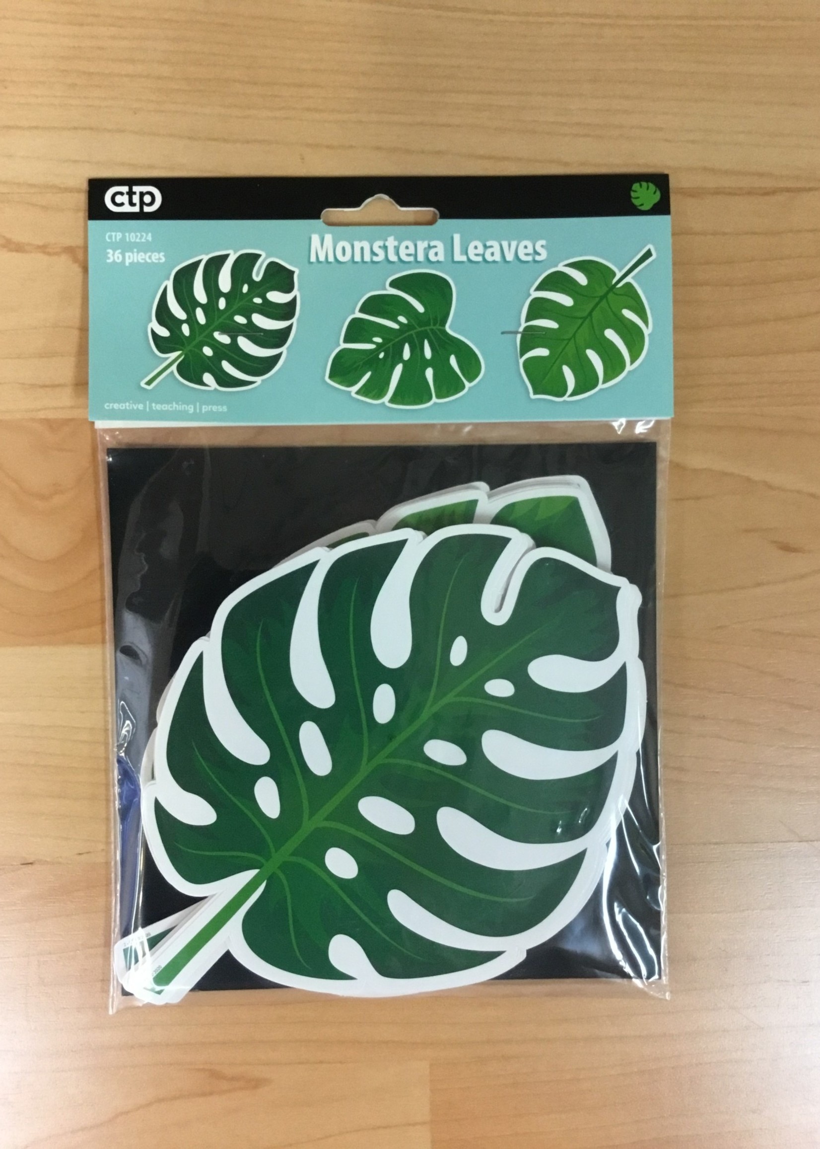 Monstera Leaves Cutouts 36pc
