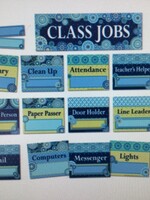 Blue Harmony Job Chart Mini BB