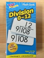 Division 0-12 Flash Cards (96)