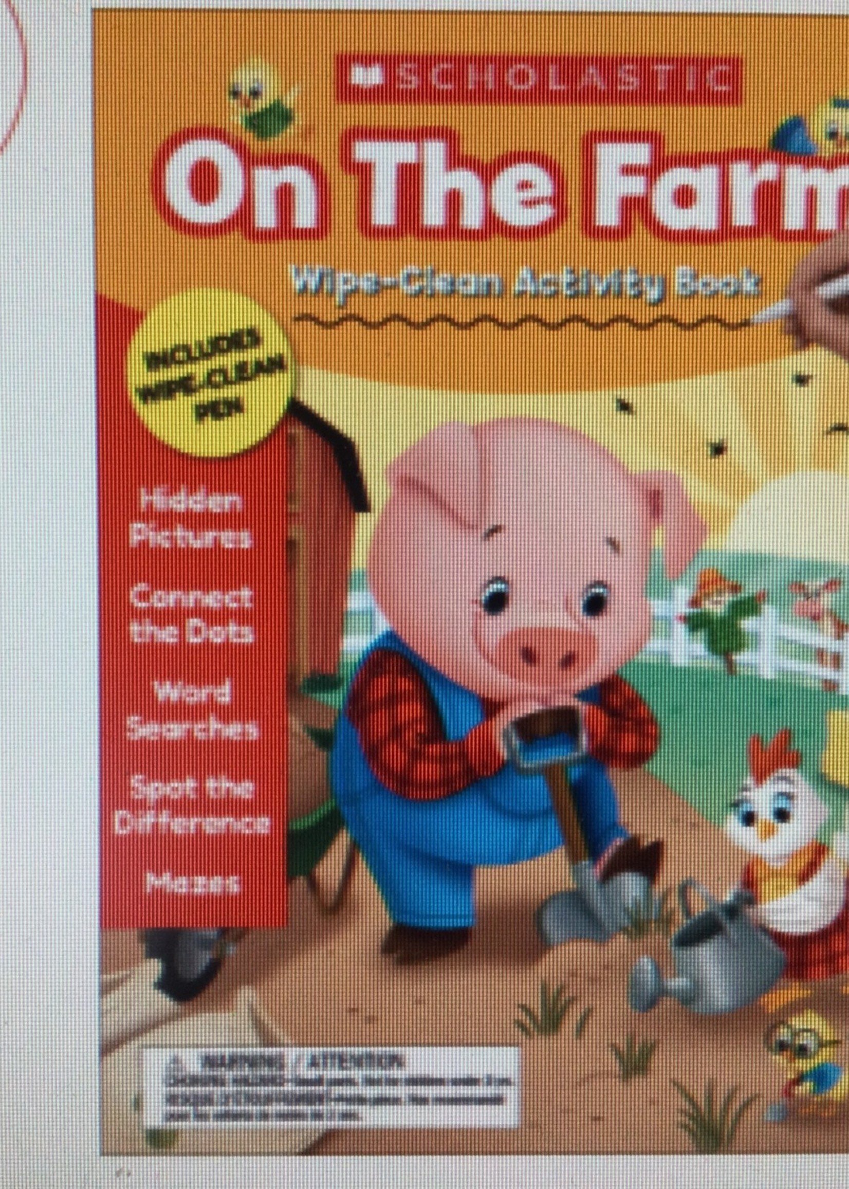 On The Farm Activity Book