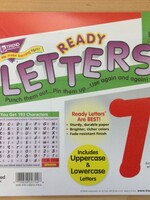 Red 4" Italic Letter Combo Pack 193pc
