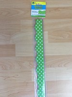 Lime Polka Dots Magnetic Border 24'
