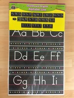 Chalkboard Brights Manuscript Alphabet Bulletin Board