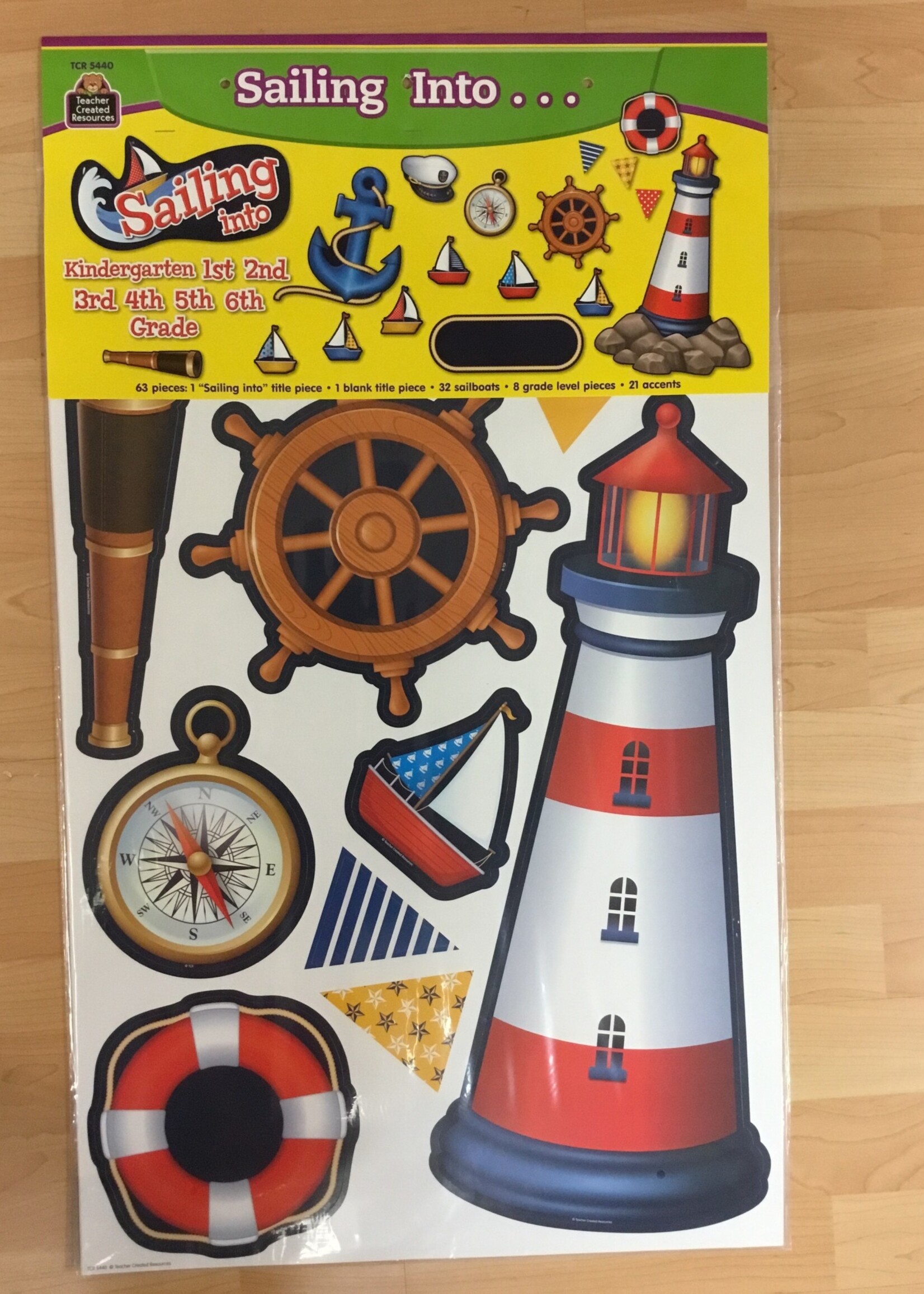 Sailing Into... Bulletin Board Set