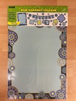 Blue Harmony Welcome Bulletin Board Set