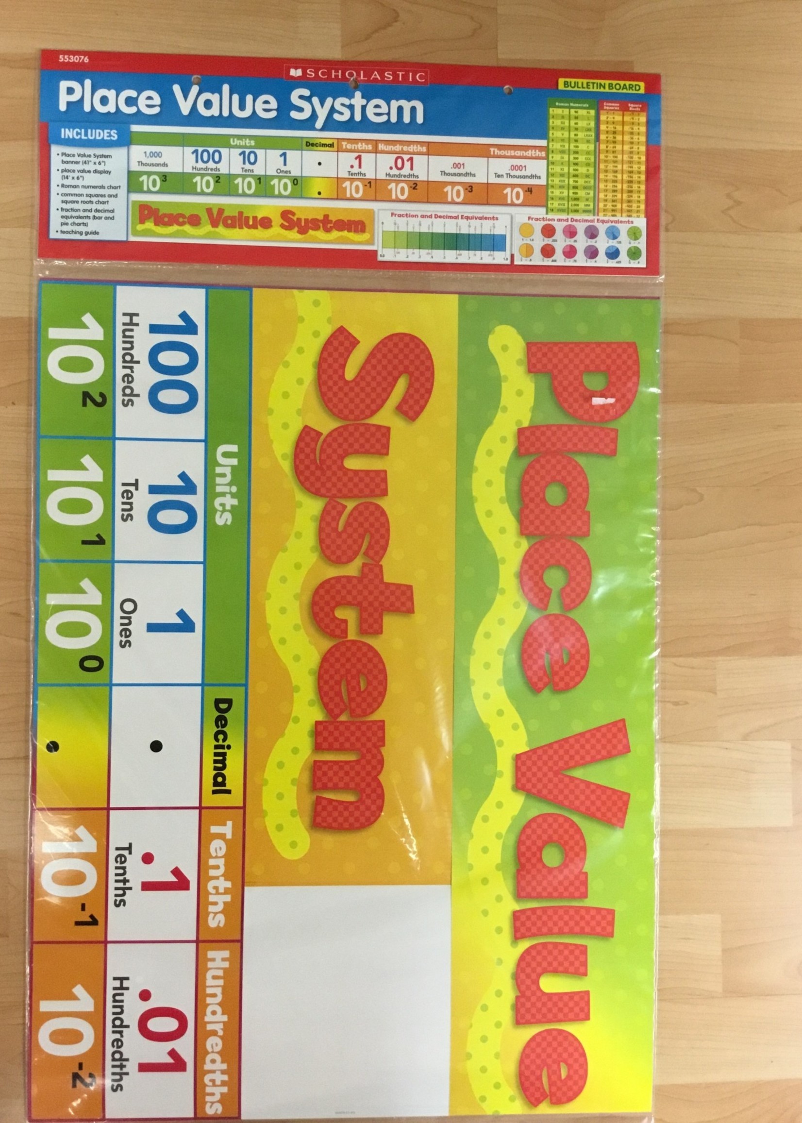 Place Value System Bulletin Board
