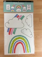 Doodly Rainbows Bulletin Board Set