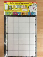 Color Harmony Calendar Bulletin Board