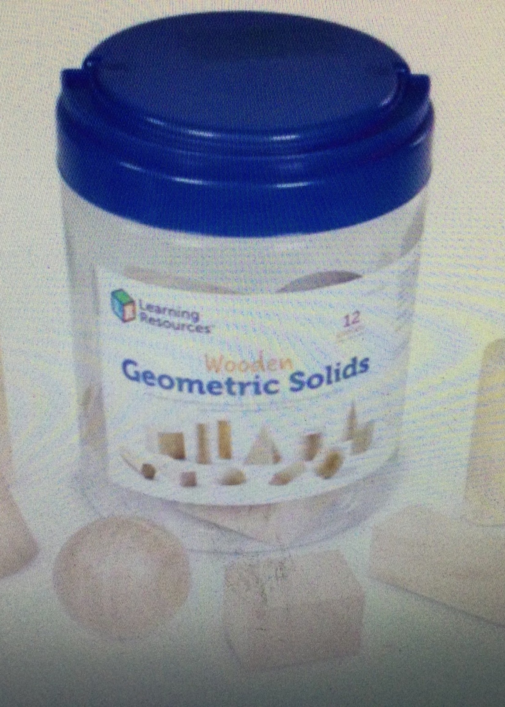 Wooden Geometric Solids Set-12