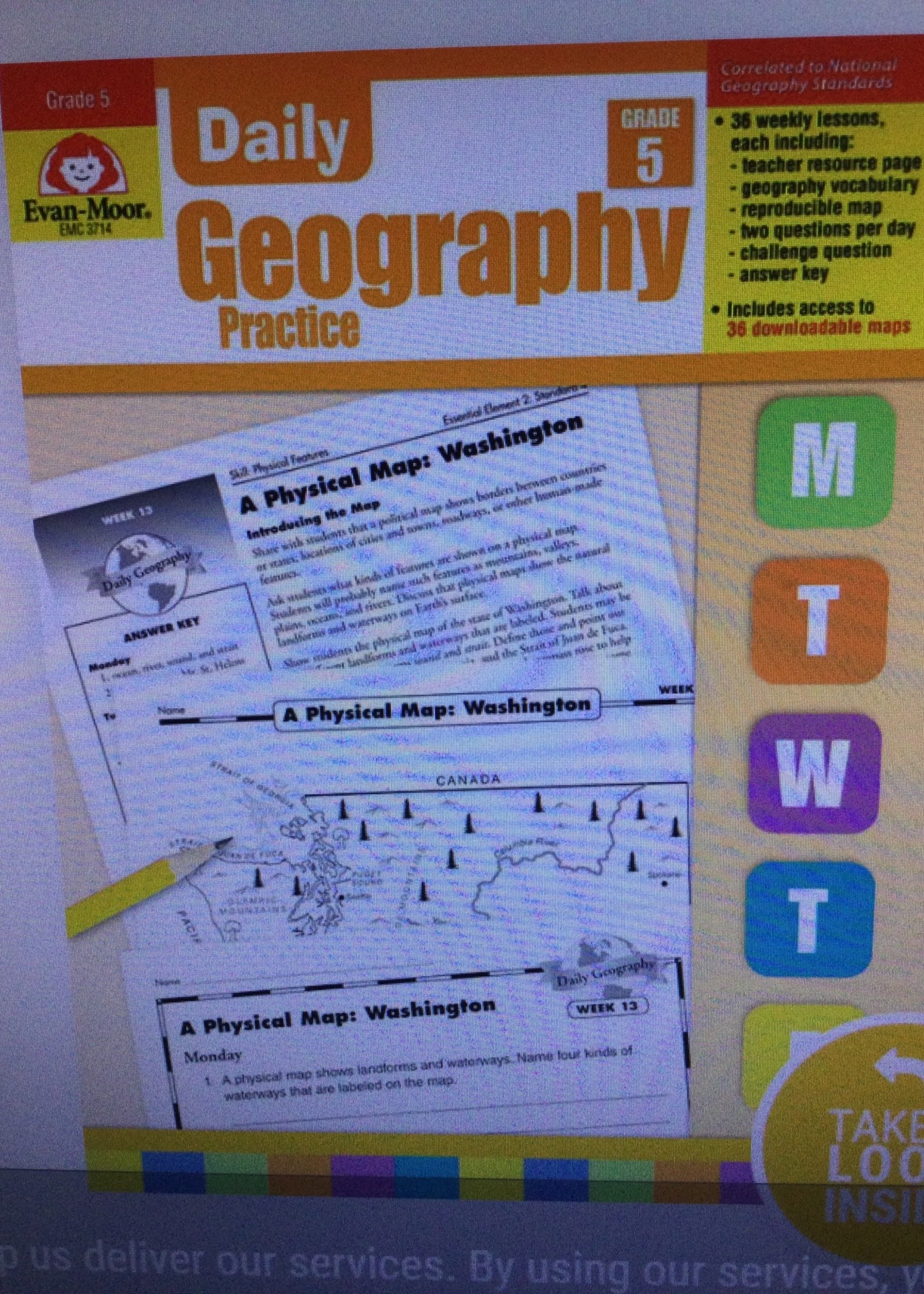 Daily Geography Practice Gr 5