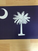 South Carolina State Flag Poster