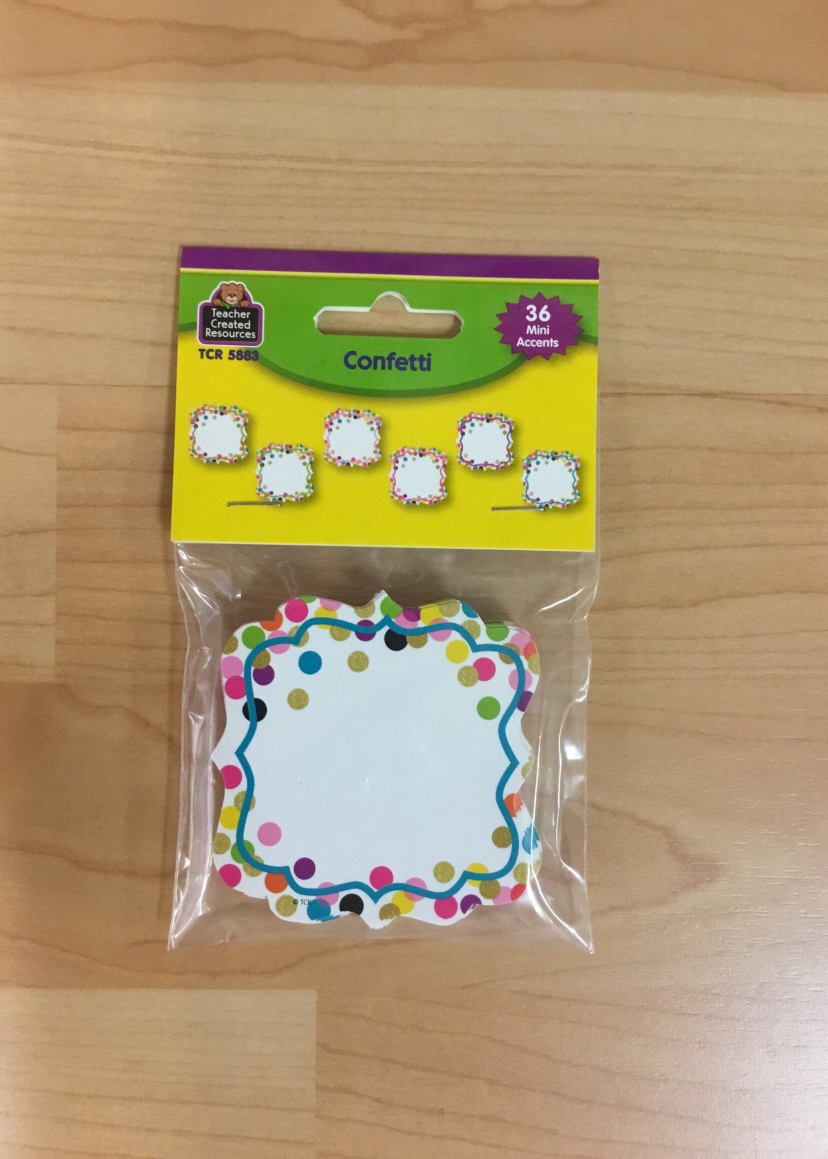 Confetti Mini Cutouts 36pc