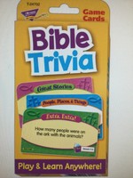 Bible Trivia Flash Cards 56 2-sided cards