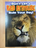 Attitude Lion Poster