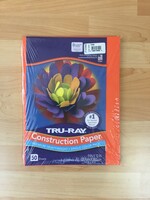 Orange 9"x12" Construction Paper 50 sheets