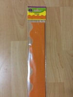 Orange Scalloped Border 35'