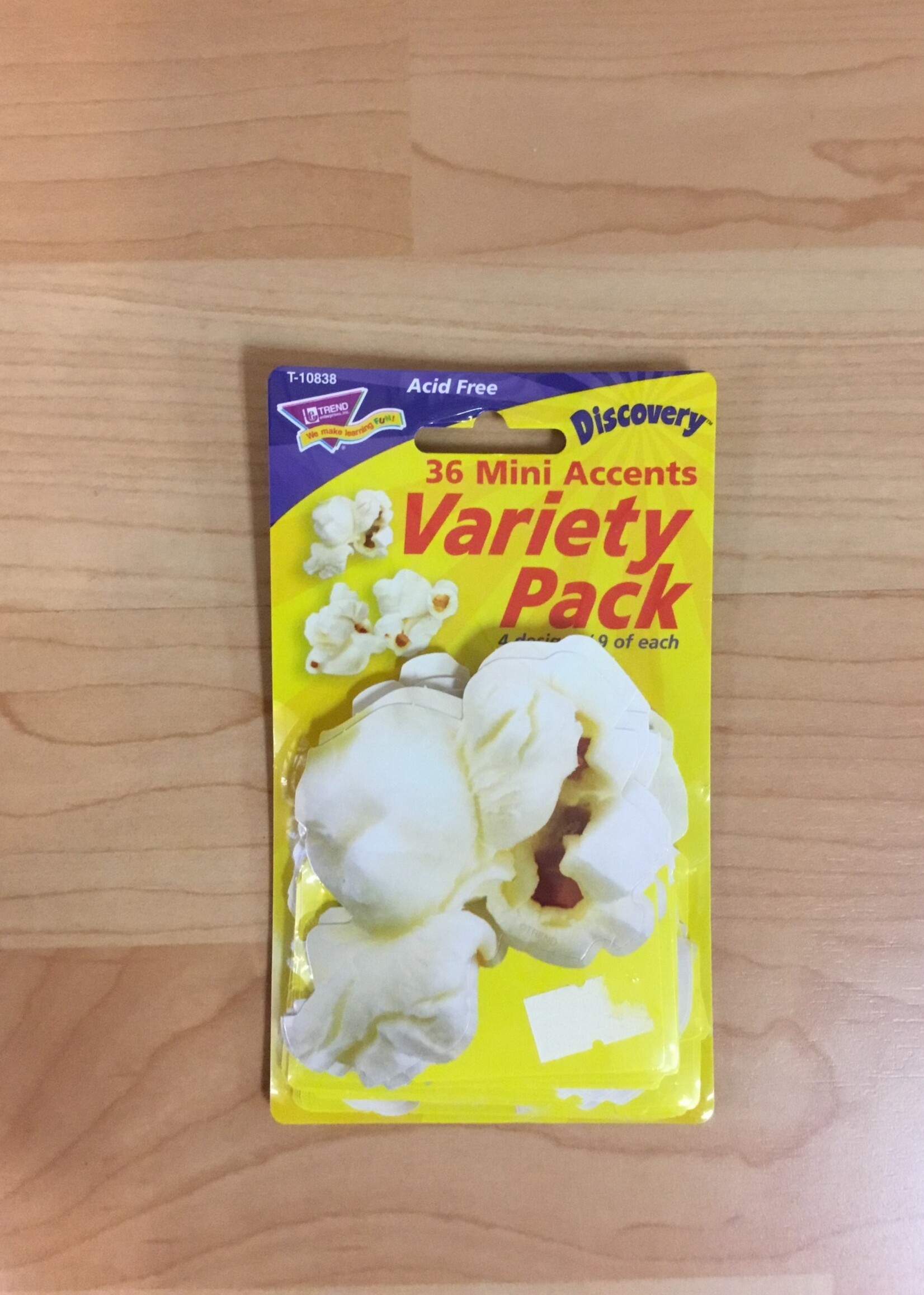 Popcorn Mini Cutouts 36pc