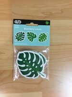 Monstera Leaves Mini Cutouts 36pc