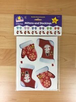 Mittens and Stockings Cutouts 96pc