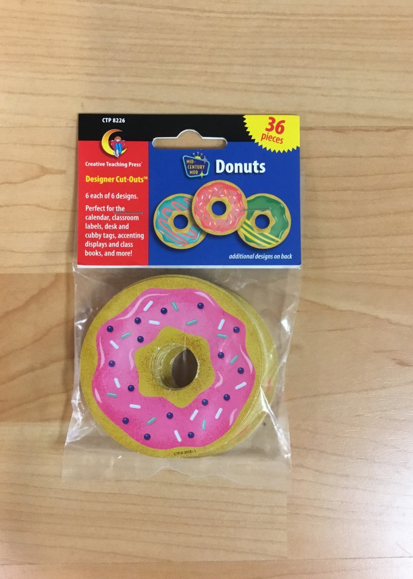 Donuts Mini Cutouts 36pk