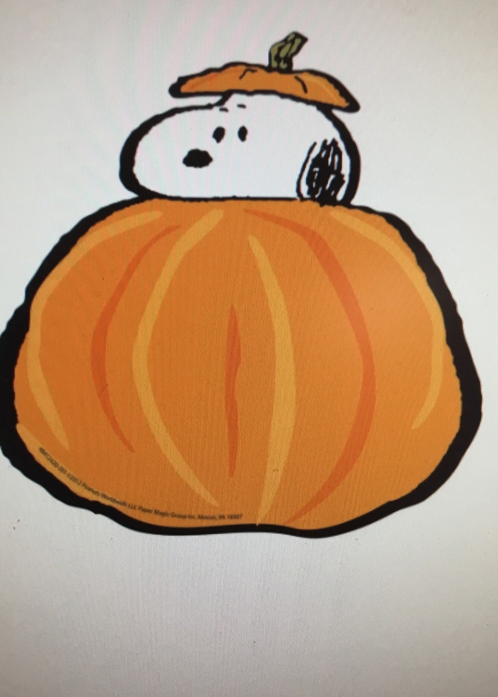 Peanuts Fall Pumpkins Cutouts 36pk
