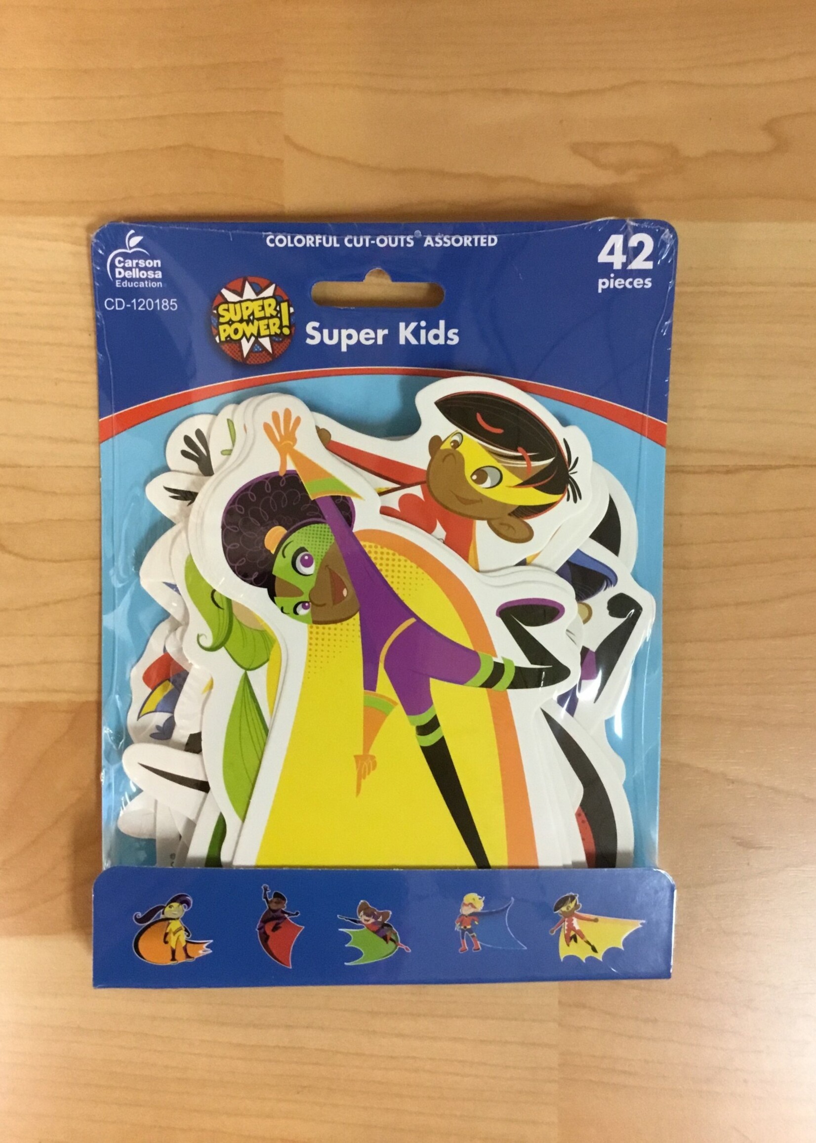 Super Kids Cutouts 42pc