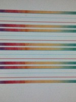 Watercolor Sentence Strips 64pk